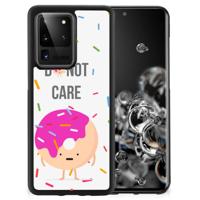 Samsung Galaxy S20 Ultra Silicone Case Donut Roze - thumbnail