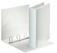 Esselte personaliseerbare ringmap, rug van 5,1 cm, 4 D-ringen van 30 mm, voor ft A4, wit - thumbnail