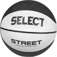 Select 387918 Street Basketbal - White-Black - 7 - thumbnail