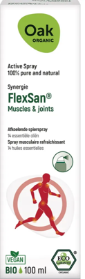 Oak Organic FlexSan Afkoelende Spierspray