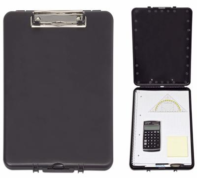 Klembordkoffer maul slim a4 staand opbergvak pp zw