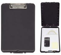 Klembordkoffer maul slim a4 staand opbergvak pp zw - thumbnail