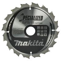 Makita Cirkelzaagblad voor Hout | Specialized | Ø 190mm Asgat 30mm 16T - B-33059 - thumbnail