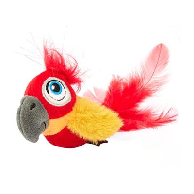 Fofos papegaai met geluid en catnip ballen