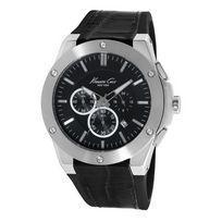 Horlogeband Kenneth Cole KC8086 / 10023867BD Leder Zwart