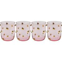 Kare Design Party Waterglazen harten 4st - thumbnail