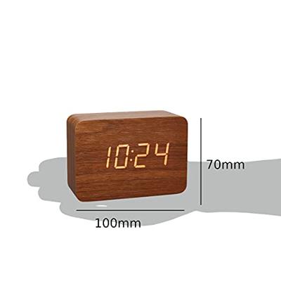 TFA Dostmann 60.2549.08 Wekker Zendergestuurd Hout, Bruin Alarmtijden 1 TFA Dostmann 60.2549.08 Wekker Zendergestuurd Hout, Bruin Alarmtijden 1