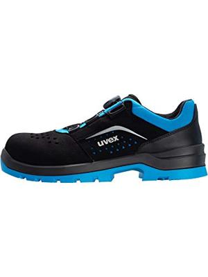 uvex 9558 9558244 Lage veiligheidsschoenen S1P Schoenmaat (EU): 44 Zwart/blauw 1 paar uvex 9558 9558244 Lage veiligheidsschoenen S1P Schoenmaat (EU): 44 Zwart/blauw 1 paar
