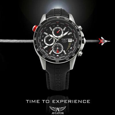 Aviator F-Series world cities chronograph | AVW8974G76 Aviator F-Series world cities chronograph | AVW8974G76