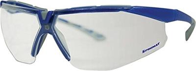 Promat/Tecwerk Veiligheidsbril | Daylight Flex | EN 166 | beugel grijs/donkerblauw, ring helder | polycarbonaat - 4000370075