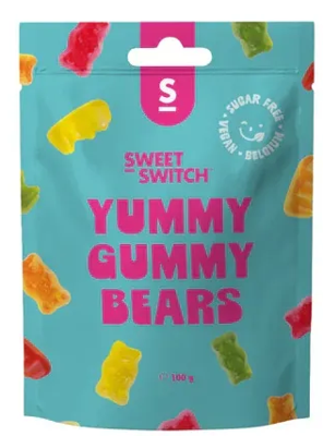 Sweet-Switch Yummy Gummy Bears Suikervrij