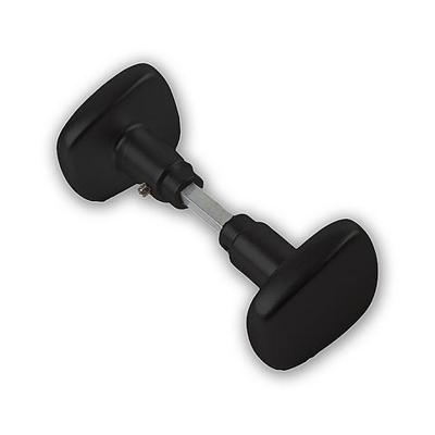 DX Knopkruk trapezium - zwart