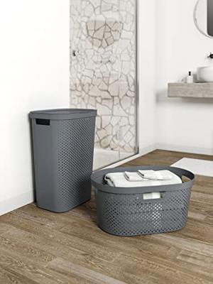 Curver Infinity wasbox 60L antraciet - thumbnail