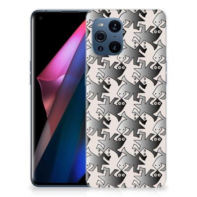 OPPO Find X3 | X3 Pro | TPU Hoesje | Salamander Grey