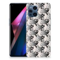 OPPO Find X3 | X3 Pro | TPU Hoesje | Salamander Grey - thumbnail