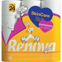 Renova Purissimo toiletpapier, 3-laags, 200 vellen, pak van 24 rollen - thumbnail