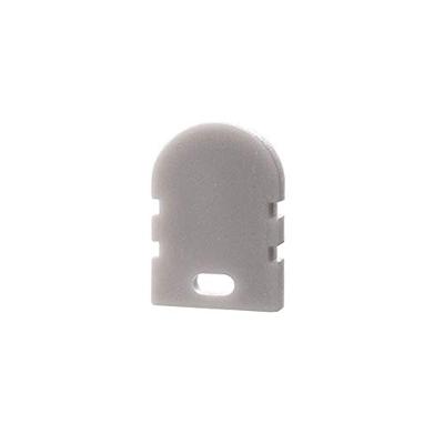 Deko Light 979671 Endkappe R-AU-02-05 Set 2 Stk, Grau Profieleindkap Kunststof 1 stuk(s)