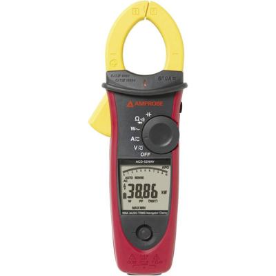Beha Amprobe ACDC-52NAV Multimeter, Stroomtang Digitaal CAT III 1000 V, CAT IV 600 V Weergave (counts): 10000 Beha Amprobe ACDC-52NAV Multimeter, Stroomtang Digitaal CAT III 1000 V, CAT IV 600 V Weergave (counts): 10000