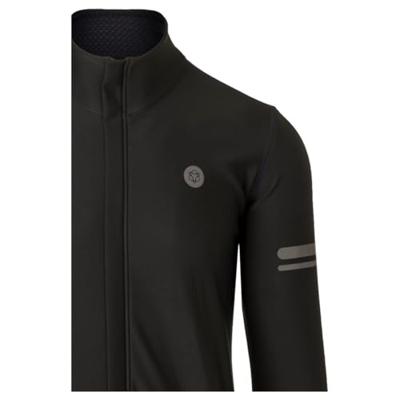 AGU Rain Jersey Fietsshirt Lange Mouwen Performance Heren - Zwart - XXXL
