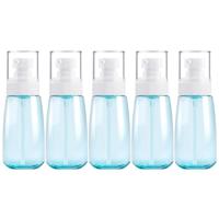 5 STKS reizen plastic flessen lekvrije draagbare reisaccessoires kleine flessen containers 60ml (blauw) - thumbnail