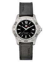 Horlogeband Tag Heuer WAF1110 / WAF1112 / BT0709 Rubber Zwart 20mm - thumbnail