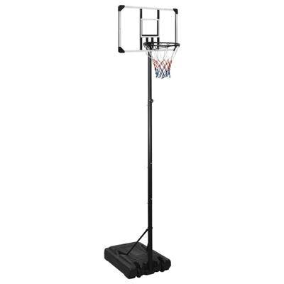 VidaXL Basketbalstandaard 280-350 cm polycarbonaat transparant VidaXL Basketbalstandaard 280-350 cm polycarbonaat transparant