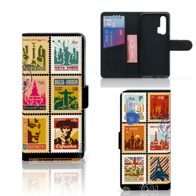 Honor 20 Pro | Flip Cover | Postzegels | Portemonnee hoesje Honor 20 Pro | Flip Cover | Postzegels | Portemonnee hoesje