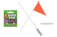 John Toy Bike Fun fietsvlag oranje - thumbnail