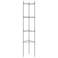 Tomatenkooi 6 st 154 cm staal en polypropeen - thumbnail