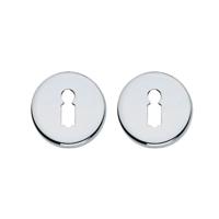 Intersteel | Rozet sleutelgat | Rond | Verdekt | Chroom - thumbnail