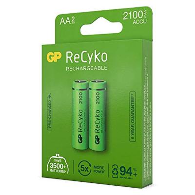 GP ReCyko+ 2 AA-batterijen Mignon accu