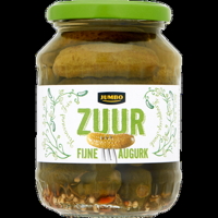 Jumbo Fijne Augurk Zuur 190 g - thumbnail