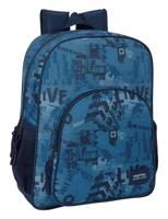 Schoolrugzak Safta New edition Marineblauw 32 x 38 x 12 cm - thumbnail