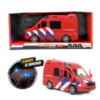 Toi-Toys Cars & Trucks Brandweerwagen + Licht + Geluid - thumbnail