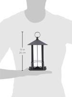 TRIXIE VOERDISPENSER LANTAARN METAAL ZWART 19X20X19 CM - thumbnail