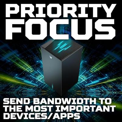 Acer Predator Connect X7 5G CPE Router Router Zwart - thumbnail