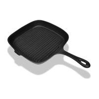 Grillpan gietijzer 24x23 cm - thumbnail