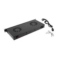 Lanberg AK-1502-B rack-toebehoren Ventilatiepaneel - thumbnail