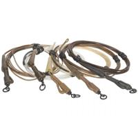 Korda Kamo Leaders 40lb, Hybrid Lead Clip 1m Silt Brown - thumbnail