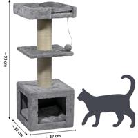 dobar Premium krabpaal (grijs, Easy) - thumbnail