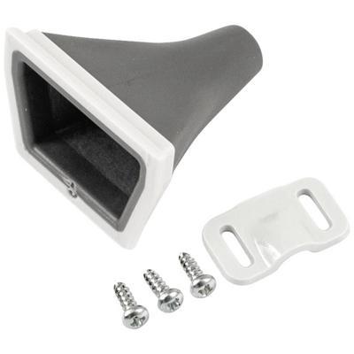 Hammond Electronics 1552DPGKITGY TPE (geurloos rubbermengsel) Grijs (l x b x h) 36 x 36 x 25 mm 1 stuk(s)