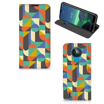 Nokia 1.4 | Hoesje met Magneet | Funky Retro Nokia 1.4 | Hoesje met Magneet | Funky Retro