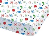 Action Hoeslaken - Eenpersoons - 90 x 200 cm - Multi - thumbnail