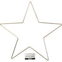 Creativ Company Ster, d 30 cm, dikte 3 mm, goud, 1 stuk - thumbnail