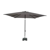 Madison Parasol Corsica Push-up Rechthoek 200x250cm - Taupe - thumbnail