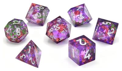 CritStones Liquid Core Dice Set Herbalist's Dream (7) CritStones Liquid Core Dice Set Herbalist's Dream (7)