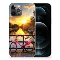 iPhone 12 Pro Max | Silliconen Back Cover | Amsterdamse Grachten - thumbnail