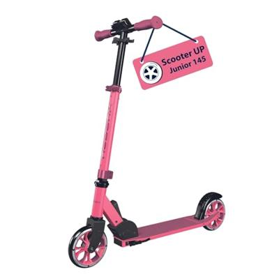 Hudora scooter step up 145 junior roze
