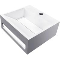 Wiesbaden Julia - Fontein - 35x28x12.5cm - Solid Surface Mat Wit - thumbnail