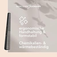 Hercules Sägemann Master Class Flexible Tapered Comb - thumbnail